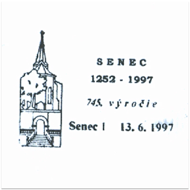 "745. výročie Senec 1252-1997"