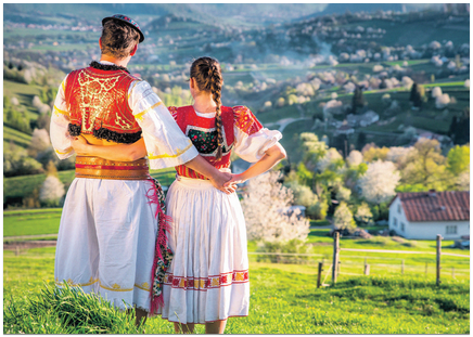 Postcard - The Day of Slovak Folk Costume