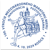 Inaugurácia poštovej známky Medzinárodný maratón mieru